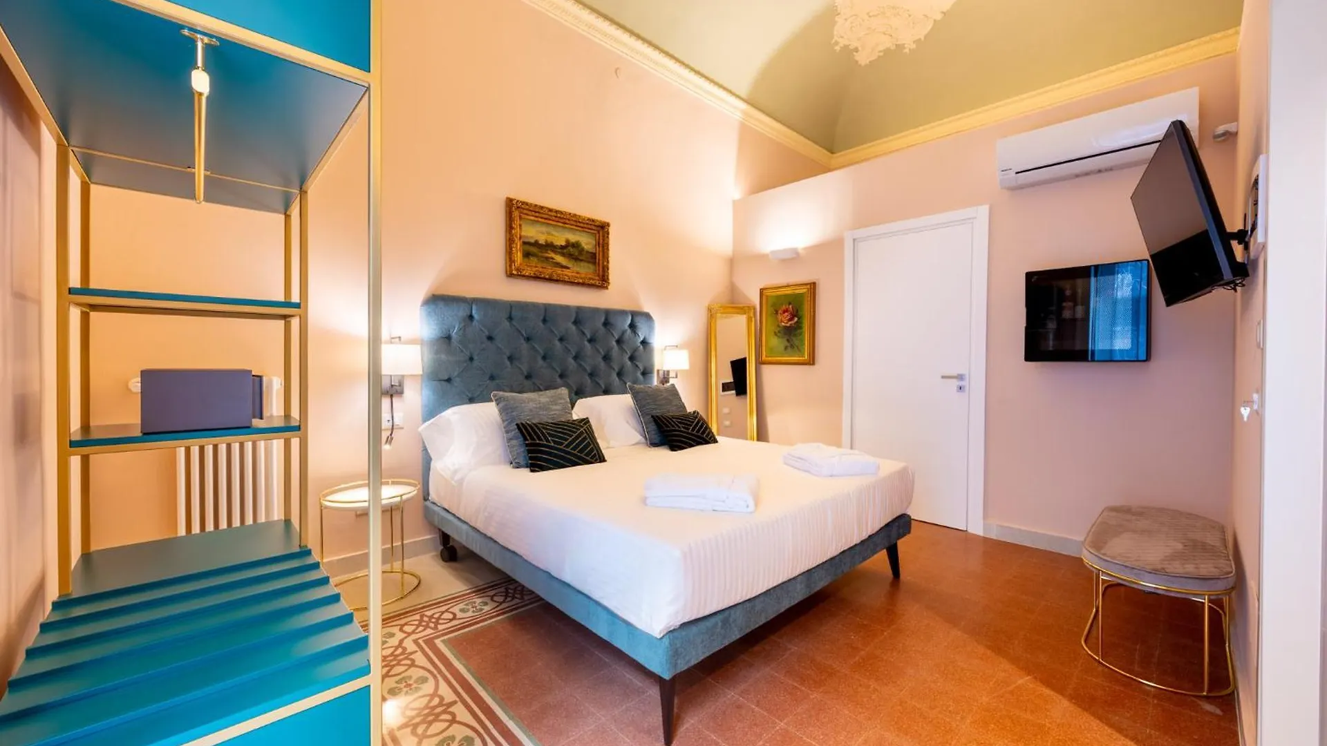 Bed & Breakfast Palazzo Genuardi - Charming Rooms - Palermo Italië